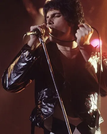 Portrait of Freddie Mercury
