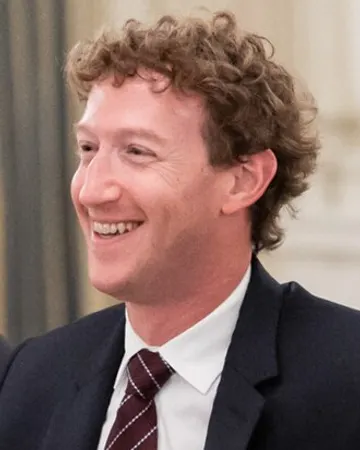 Portrait of Mark Zuckerberg