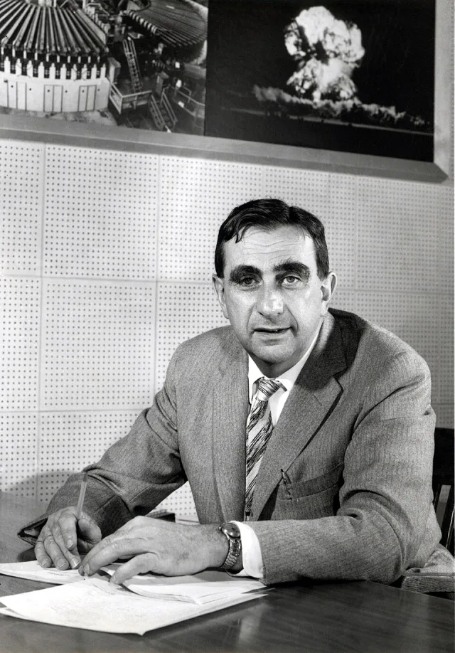 Portrait of Edward Teller