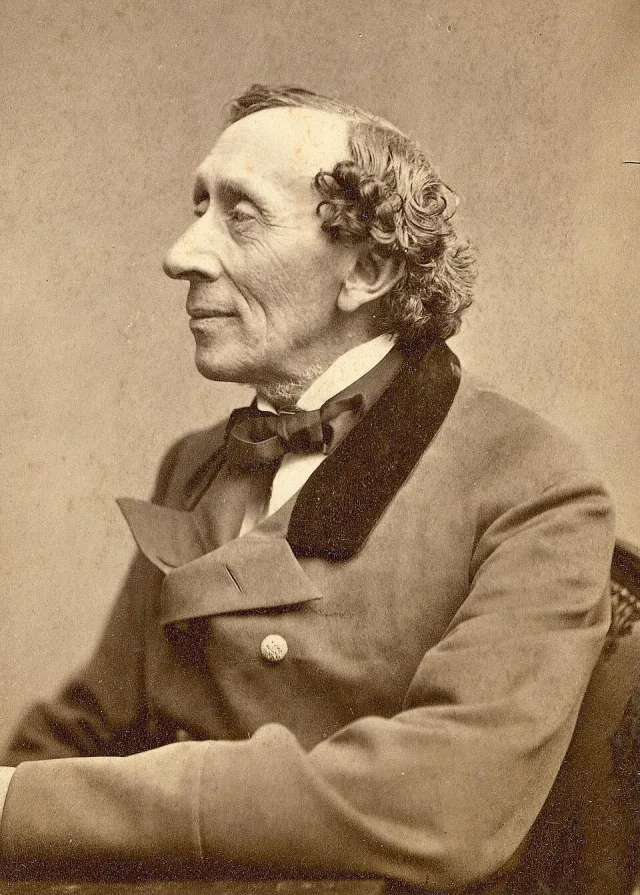Portrait of Hans Christian Andersen