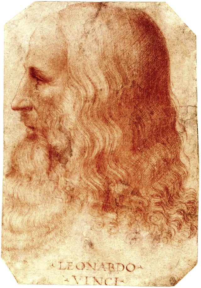 Portrait of Leonardo da Vinci