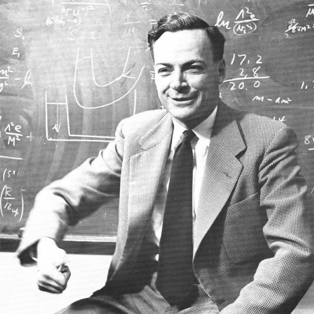 Portrait of Richard Feynman