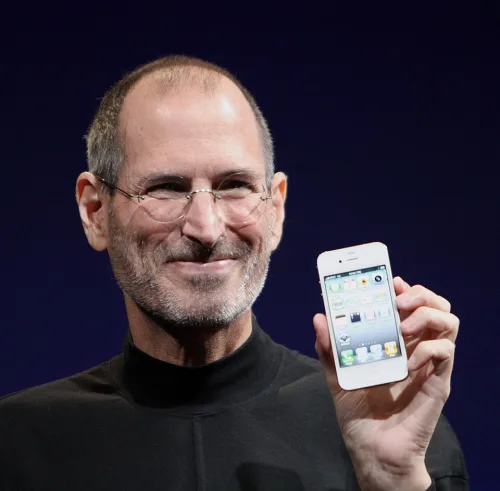 Portrait of Steve Jobs